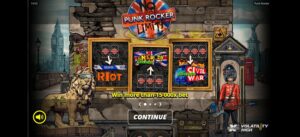Punk Rocker slot game logo