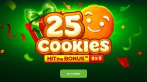 25 Cookies Hit the Bonus slot game logo