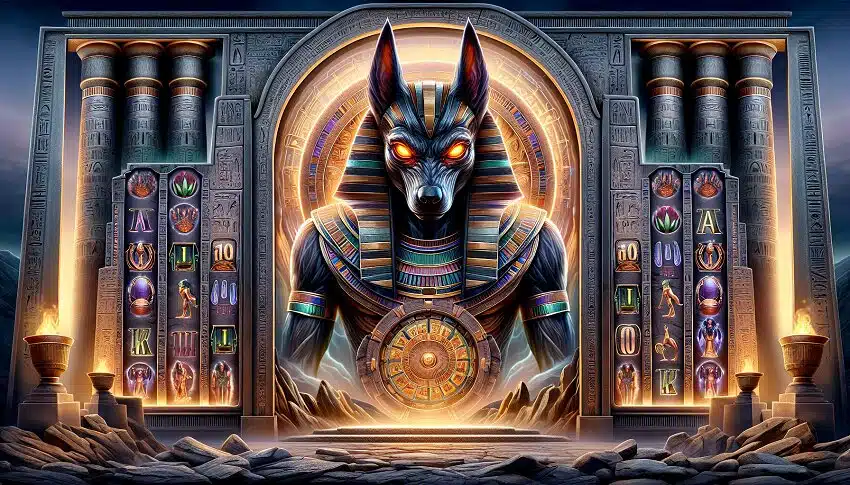 Anubis Wrath slot game logo