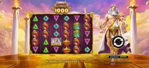 Gates of Olympus 1000 slot game logo