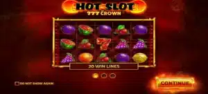 Hot Slot 777 slot game logo