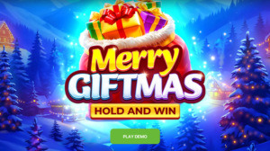 Merry Giftmas Hold and Win Slot Game logo