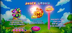 Juicy Crush slot game logo