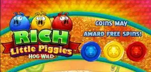Rich Little Piggies slot game logo