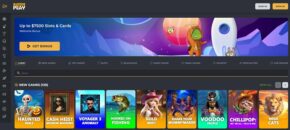 Aussie Play Casino Home Page
