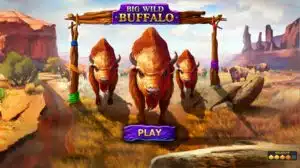 Big Wild Buffalo slot game logo