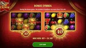 Bonus Epic Crown slot game logo