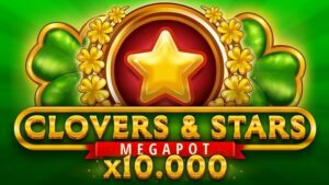 Clovers and Stars slot game logo