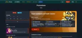 Frank Casino Bonuses