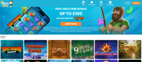 Fruity King Casino Home Page