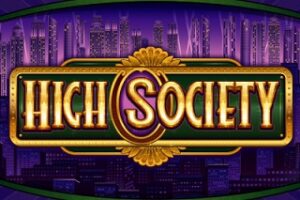 High Society pokie slot game logo High RTP Pokie