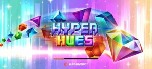 Hyper Hues slot game logo