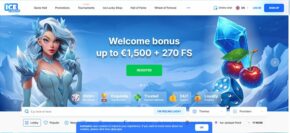 Ice Casino Home Page Bonus