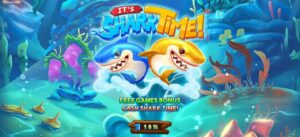 It's Shark Time slot game logo
