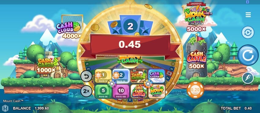 Month Cash slot game win
