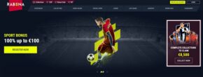 Rabona Casino Home Page