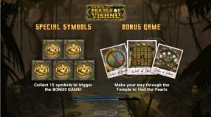 Rich Wilde and The Pearls of Vishnu slot game logo
