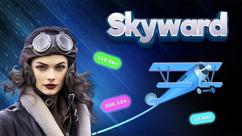 Skyward slot game logo