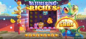 Slithering Riches slot game logo