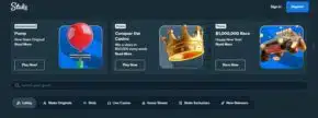 Stake Casino Home Page
