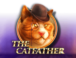 The Catfather Pokie Game Slot Logo High RTP Pokie