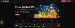 Betchan Casino Home Page