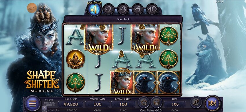 Nord Legends Shape Shifter Slot win