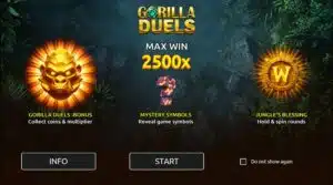 Gorilla Duels slot game logo