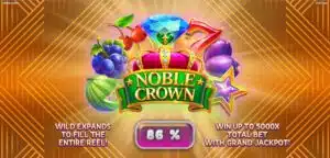 Noble Crown slot game logo