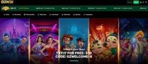 Ozwin Casino Home Page