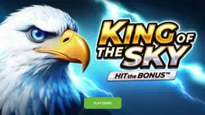 King of the Sky Hit the Bonus free pokie game logo