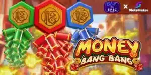 Money Bang Bang Slot Game Logo free slot