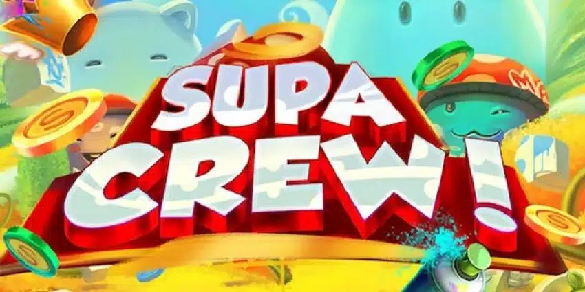 Supa Crew slot game logo