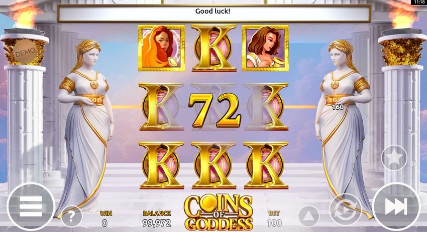Coins of Goddess Slot Demo Big Win