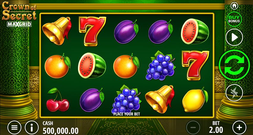 Crown of Secret free slot demo reels