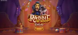 Rabbit Winpot Deluxe slot game Logo