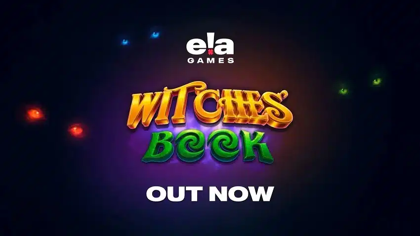 Witches Book Slot Game Logo